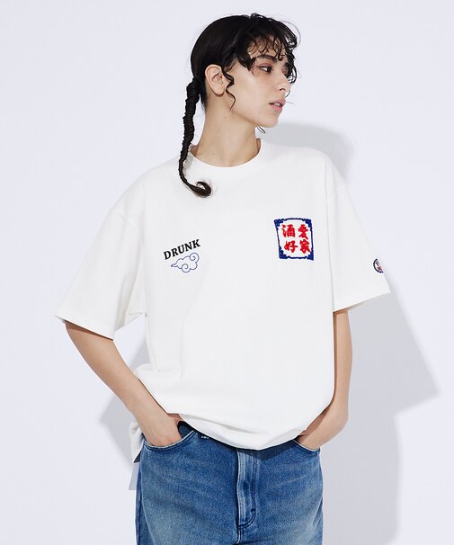 【YOIDORE/ヨイドレ 】スーベニアTシャツ2/ 酒愛好家/ユニセックス
