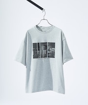 DoNotDisturb グラフィック プリント 半袖Tシャツ/オーバーサイズ/