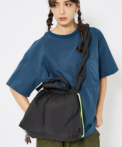 【cheek/チーク】puf kinchaku C25003　巾着２wayトート