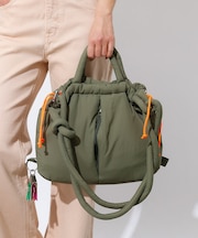 【cheek/チーク】puf kinchaku C25003　巾着２wayトート