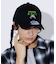 【YOIDORE/ヨイドレ 】 オアイソ刺繍 CAP/24HRS OPEN/ベー