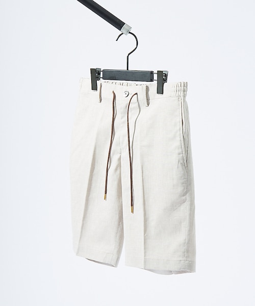 ソロストレッチ リネン イージーショートパンツ / セットアップ対応