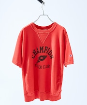 【Champion】リバースウィーブ(R)ショートスリーブスウェットシャツ /