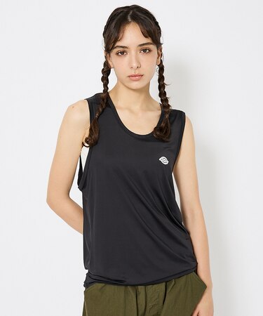 【DICKIES/ディッキーズ】冷感インナークルーノースリーブ/冷感タンクトップ