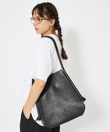 【YArKA / ヤーカ】real leather cord adjustmen