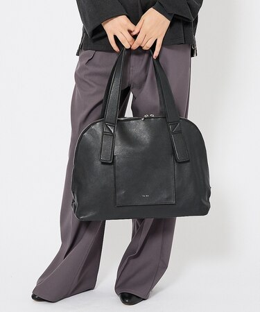 【YArKA/ヤーカ】real leather emboss handle to