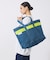 【WEEKENDER/ウィークエンダー】 SAFETY DENIM TOTE/デ