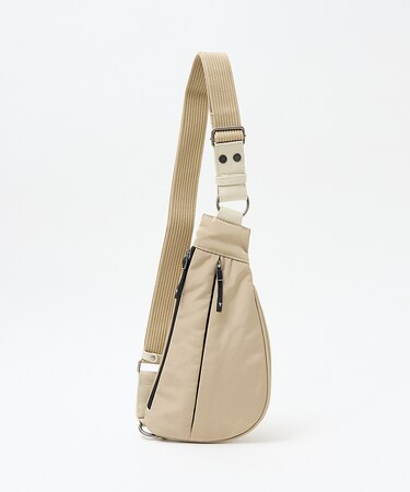 【L.E.D.BITES】アシンメトリーボディバッグ　ボンディングナイロン　B-