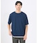 【レイヤード】ストライプ ジャガード 半袖Tシャツ