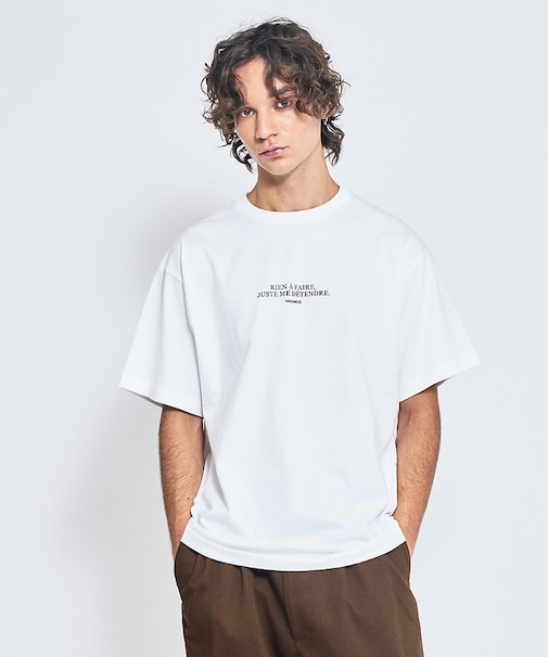 ファインジャージー ロゴTシャツ / 半袖Tシャツ