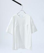 TUCK＆SEAM コットンポンチ 半袖Tシャツ