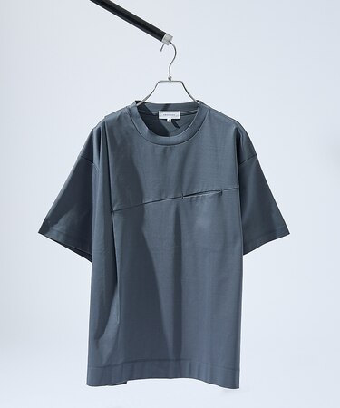 TUCK＆SEAM コットンポンチ 半袖Tシャツ