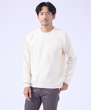 【QUEST / ワンポイントロゴ】モールリンクス ニット