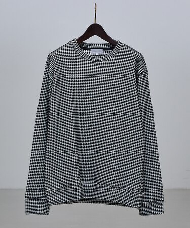 【立体ビッグワッフル】 長袖Tシャツ