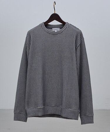 【立体ビッグワッフル】 長袖Tシャツ