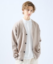 【AH ABAHOUSE】ハンドステッチ カーディガン