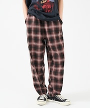 【Revo.レボ】ルーズフィットオンブレーチェックイージーパンツ /グランジ/ユ