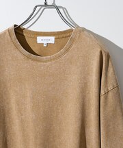 【ピグメント加工】クルーネック半袖Ｔシャツ