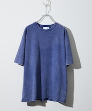 【ピグメント加工】クルーネック半袖Ｔシャツ