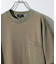【シャンブレー加工】ポケットＴシャツ / 製品染めＴシャツ