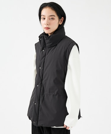 【FORTUNA/フォルトゥナ】ダウンベスト/ファイバーダウンベスト/配色/ユニ