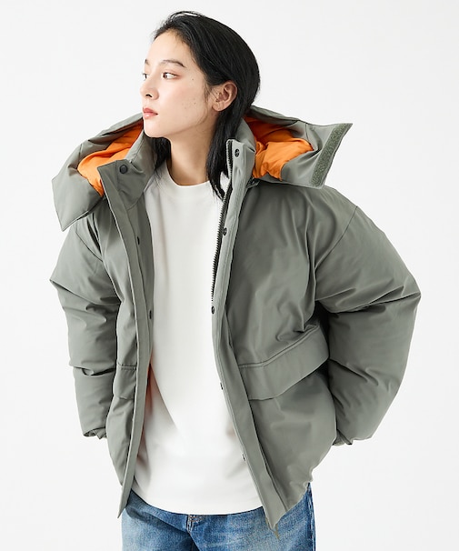 【FORTUNA/フォルトゥナ】ダウンパーカー/MA-1配色/高機能/エコダウン