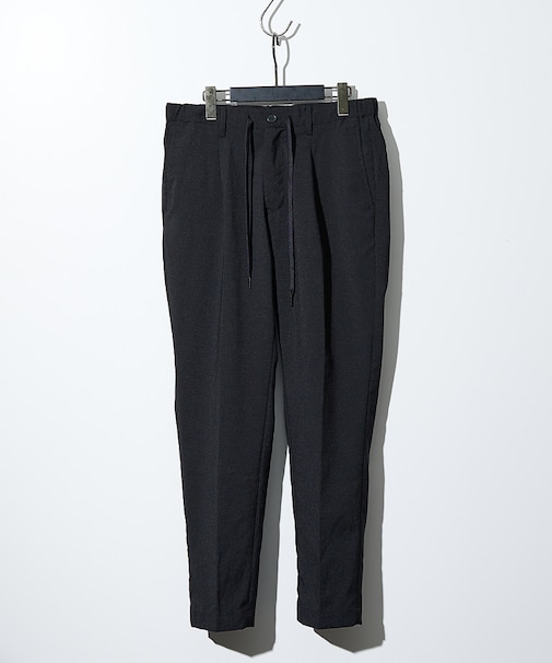 ウールフェイス&ドライタッチ 1プリーツ イージーパンツ / スリムテーパード