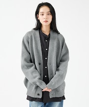【FORTUNA/フォルトゥナ】ECOTEC-Knit /オーバーサイズ カーデ