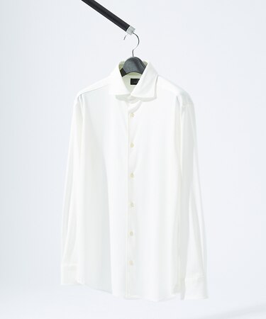 【接触冷感】アイスピケ ストレッチ 長袖シャツ / FLEX SHIRTS