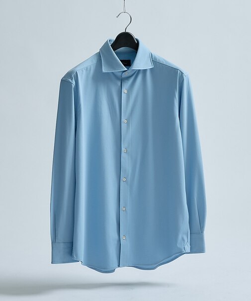 【接触冷感】アイスピケ ストレッチ 長袖シャツ / FLEX SHIRTS