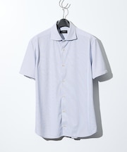 ハイストレッチ バックストライプ半袖シャツ【FLEX SHIRTS】