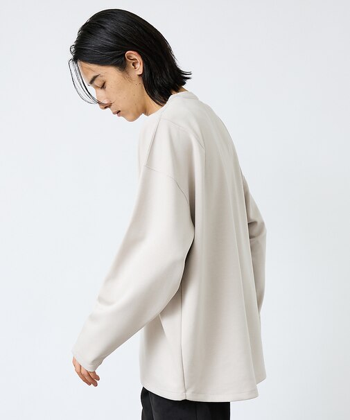 【FORTUNA/フォルトゥナ】ECOTECコクーンシルエットロングTシャツ/ユ