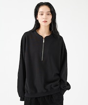 【FORTUNA/フォルトゥナ】WフェイスHALF ZIPプルオーバー/オーバー