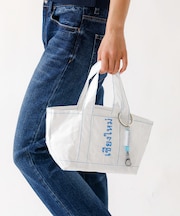 【THAILAND MADE／タイランド メイド】チャーム付きトートバッグS/セ