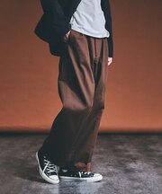 2タック チノワイドパンツ / イージーパンツ