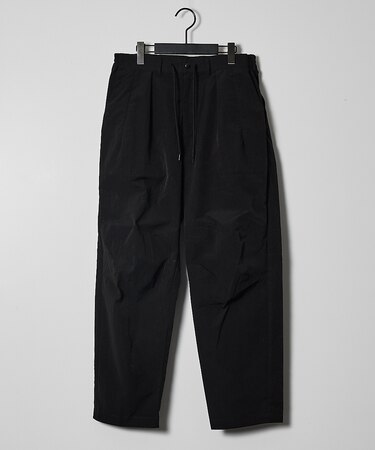 【セットアップ対応】TUCK＆DARTS ワッシャーナイロン ワイドテーパードパ