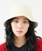 【RUBEN/ルーベン】FAKE LEATHER METRO HAT/フェイクレ