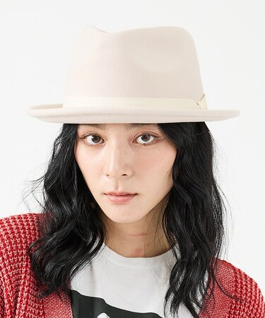【RUBEN/ルーベン】SOLID ALLUP FELT HAT/ソリッドアルプ