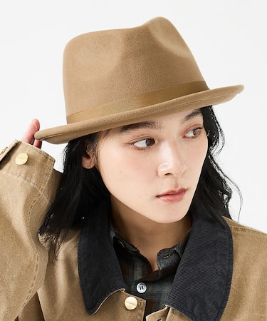 【RUBEN/ルーベン】SOLID ALLUP FELT HAT/ソリッドアルプ