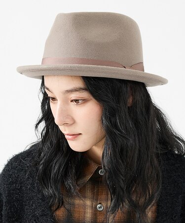 【RUBEN/ルーベン】SOLID ALLUP FELT HAT/ソリッドアルプ