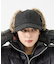 【RUBEN/ルーベン】WOOL LIKED EARCOVE CAP/ウールライ