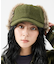 【RUBEN/ルーベン】WOOL LIKED EARCOVE CAP/ウールライ