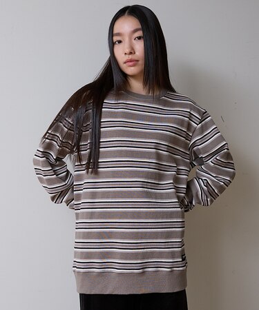 BARBARIAN 12ozHEAVY WEIGHTスウェット/ボーダー/ユニセ