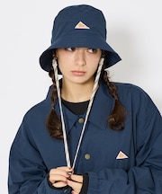 【KELTY/ケルティー】/ワンポイント　紐付き配色バケットハット / アドベン