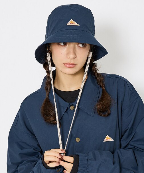 【KELTY/ケルティー】/ワンポイント　紐付き配色バケットハット / アドベン