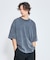 【ヴィンテージ加工】パウダーウォッシュ 半袖Tシャツ / オーバーサイズ