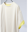 【リバーシブル配色】バックメッシュ 半袖Ｔシャツ / オーバーサイズ