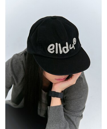 【elldu/エルドゥ】elldu applique-ap/キャップ/ユニセック