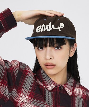 【elldu/エルドゥ】elldu applique-ap/キャップ/ユニセック