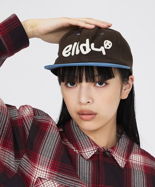 【elldu/エルドゥ】elldu applique-ap/キャップ/ユニセック